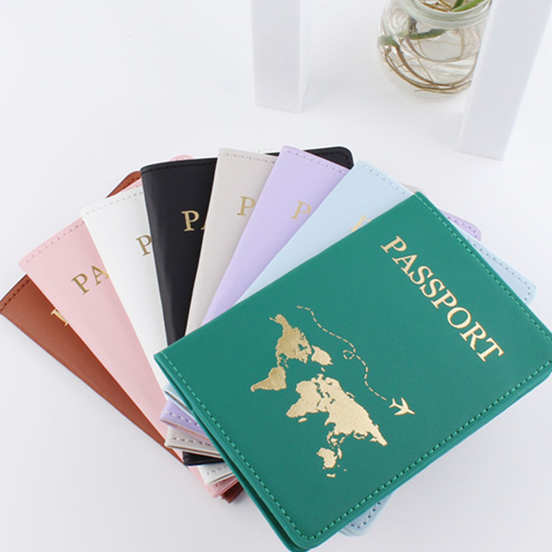 Women'S Accessories Wallet - 1PCS PU lederen kaart paspoort beschermhoes