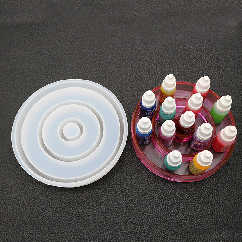 Women Accessories Organizer - Siliconen gietvorm voor hars, cosmetica-organizer, siliconen