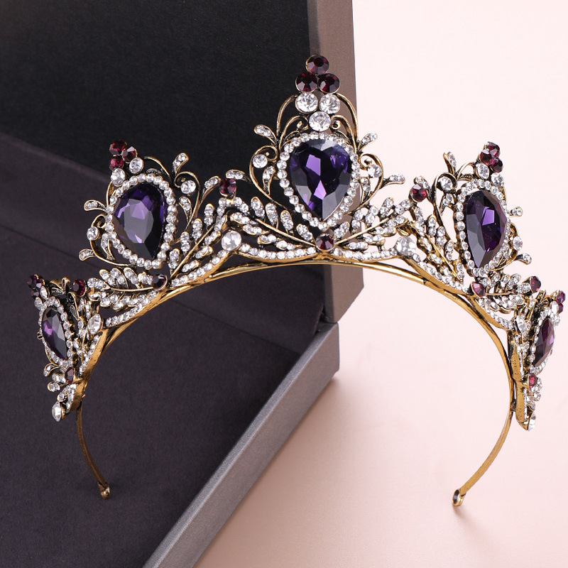 Women Accessories Aesthetic - Elegant kroonhoofddeksel barok vintage tiara bruiloft