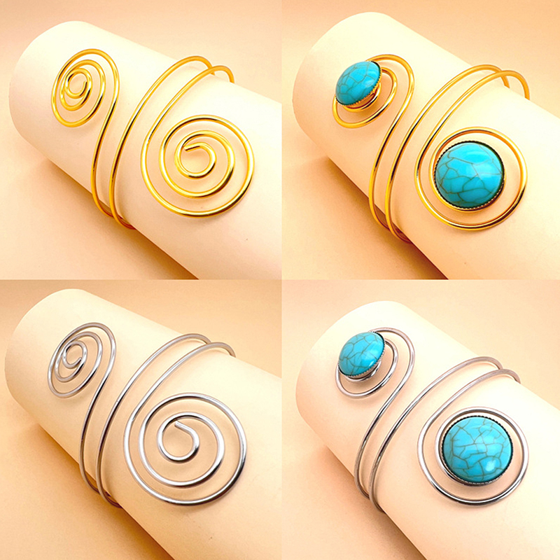 Women Accessories Egypt - Boheemse Egypte Bar Curve Geo Open