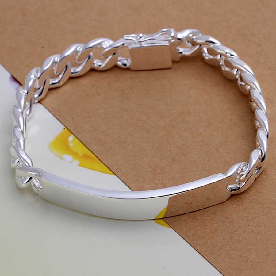 Resin Bangle Bracelet - Charm 925 Sterling Zilver Ontwerp Noble