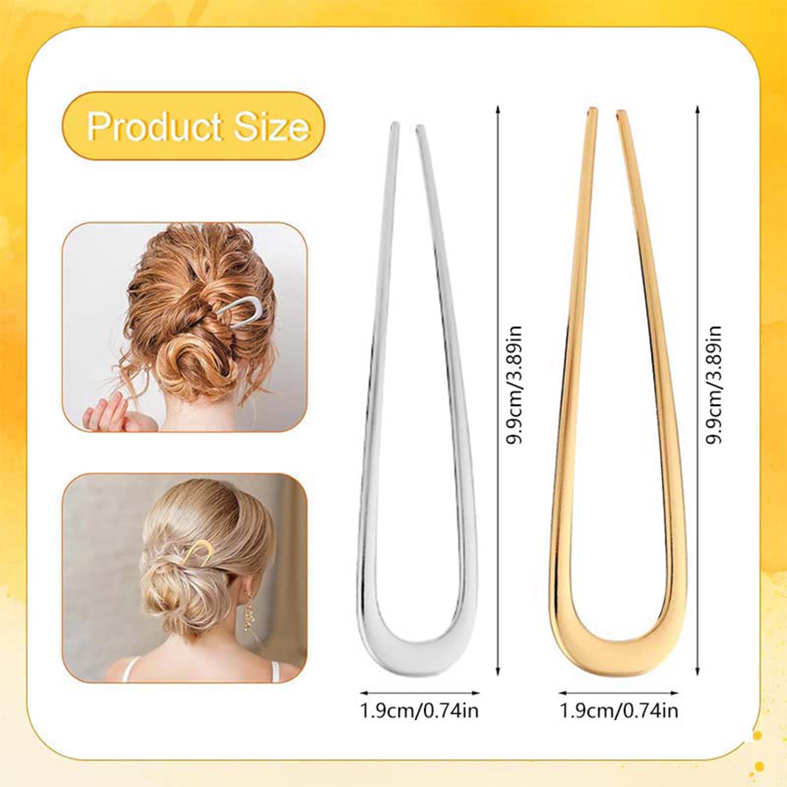 Franse U-vormige haarspelden v - Women Accessories Aesthetic recensie en prijs