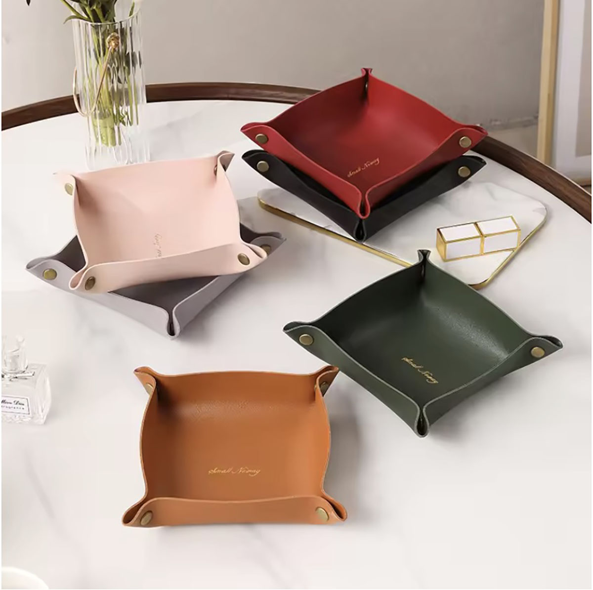 Scandinavische stijl lederen o - Women Accessories Organizer recensie en prijs