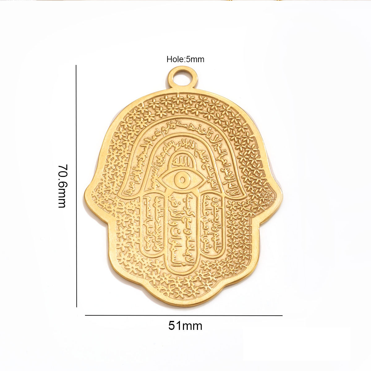 5 stuks 18K PVD roestvrijstale - Women Accessories In Wholesale recensie en prijs