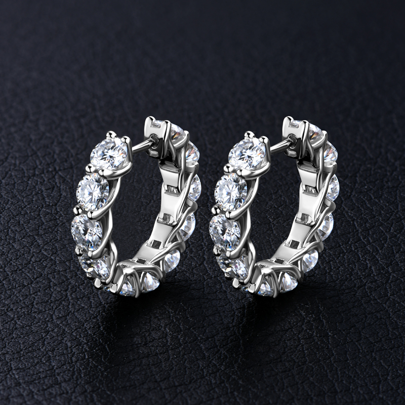Luxe 4mm Moissanite Eternity C - Women'S Emo Accessories recensie en prijs