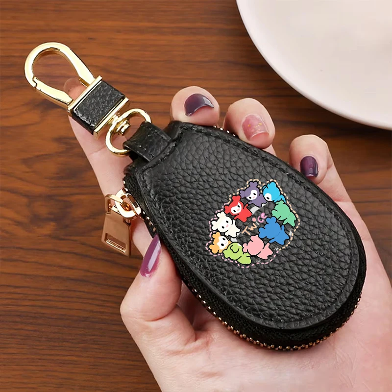 Leren sleutelportemonnee met r - Wallet Chain Bag recensie en prijs