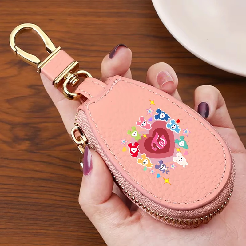 Leren sleutelportemonnee met r - Wallet Chain Bag recensie en prijs