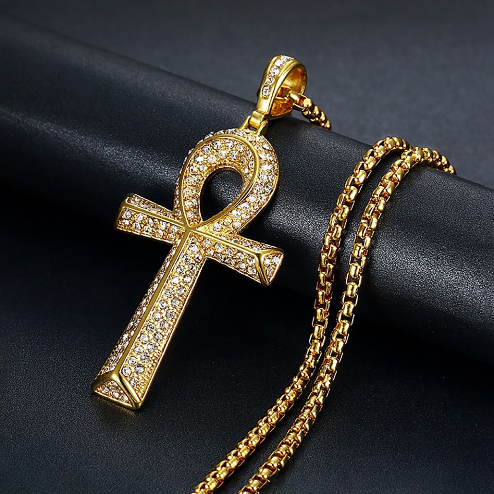 Gothic Vintage Rvs Ankh Kruis  - Women Accessories Egypt recensie en prijs