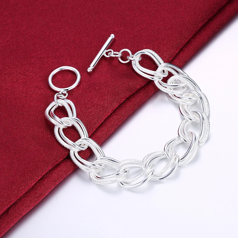 925 sterling zilver mooie dubb - Resin Bangle Bracelet recensie en prijs