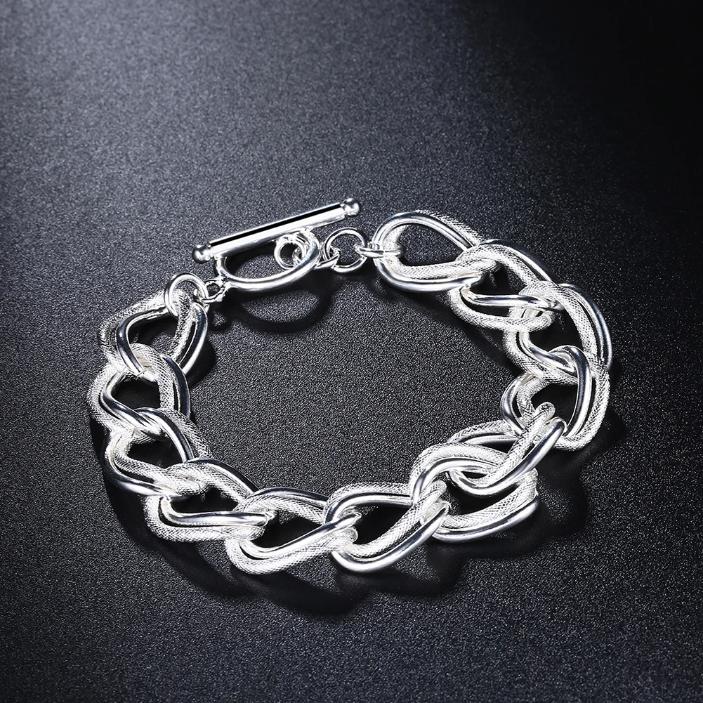 925 sterling zilver mooie dubb - Resin Bangle Bracelet recensie en prijs
