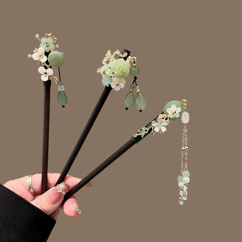 Antieke Houten Haarspeld Dames - Women Accessories Aesthetic recensie en prijs