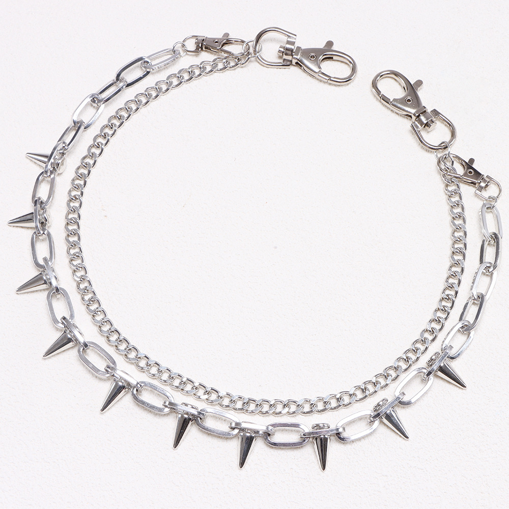 Punk Metal Rivets Broekketting - Women'S Emo Accessories recensie en prijs
