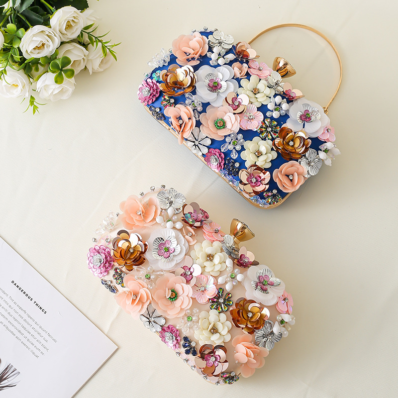 Bloemen Avond Diner Handtas Kr - Wallet Chain Bag recensie en prijs