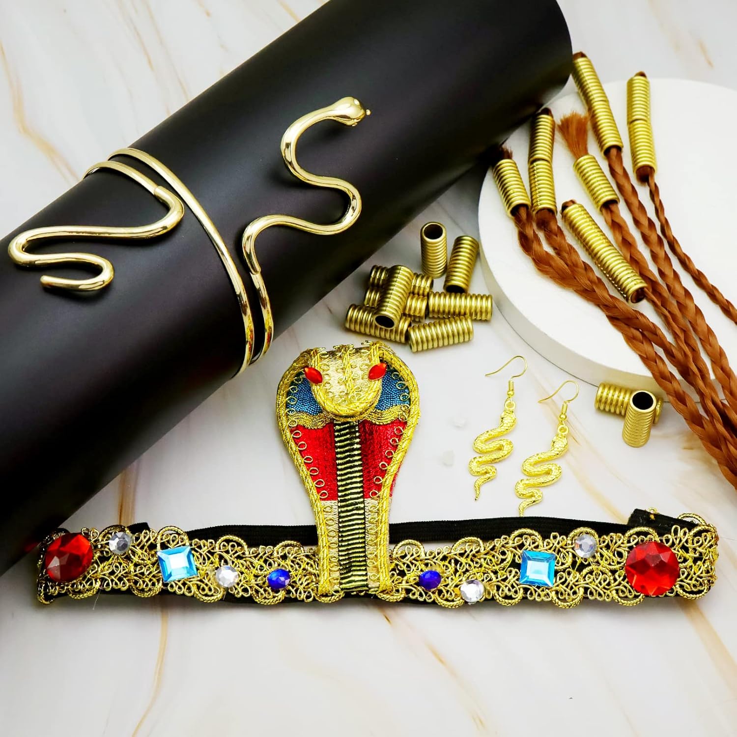 Egyptische Cleopatra Kostuum A - Women Accessories Egypt recensie en prijs