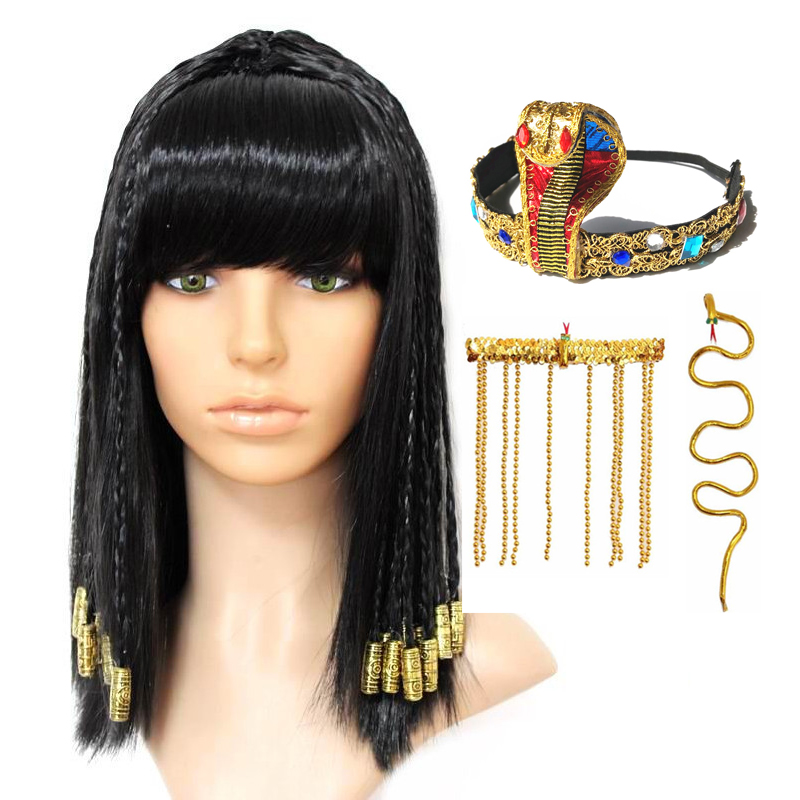 Cleopatra Pruik Vrouw Egypte K - Women Accessories Egypt recensie en prijs