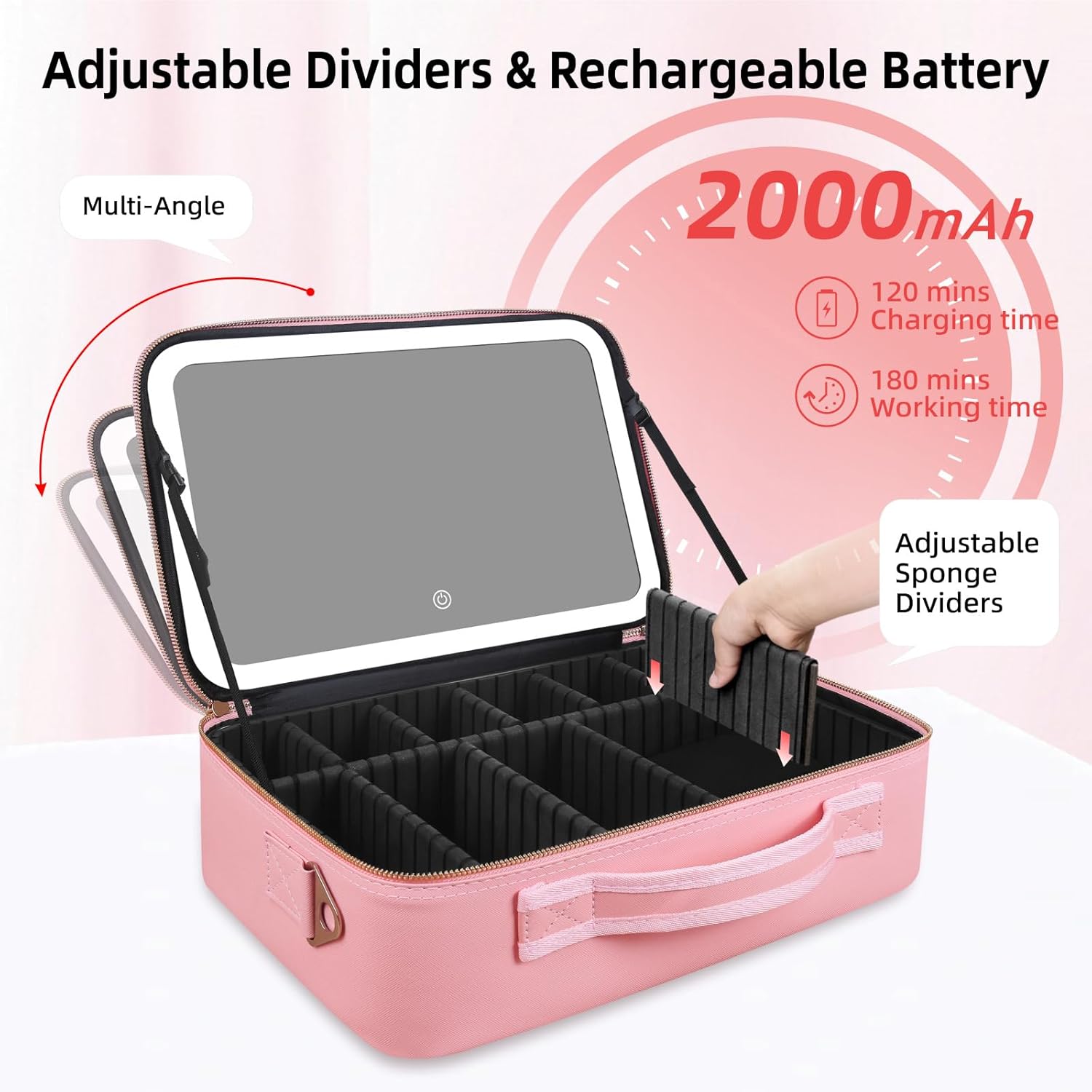 Grote capaciteit make-up tas 1 - Women Accessories Organizer recensie en prijs