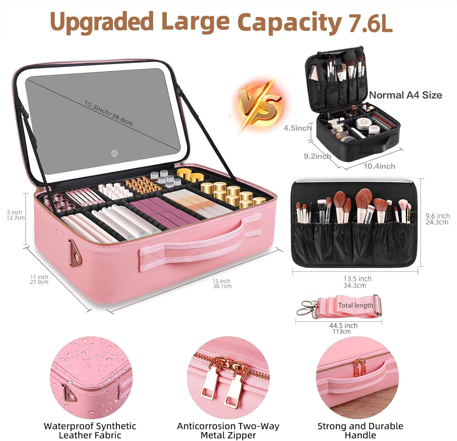 Grote capaciteit make-up tas 1 - Women Accessories Organizer recensie en prijs