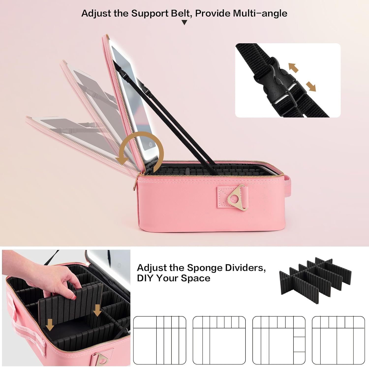 Grote capaciteit make-up tas 1 - Women Accessories Organizer recensie en prijs