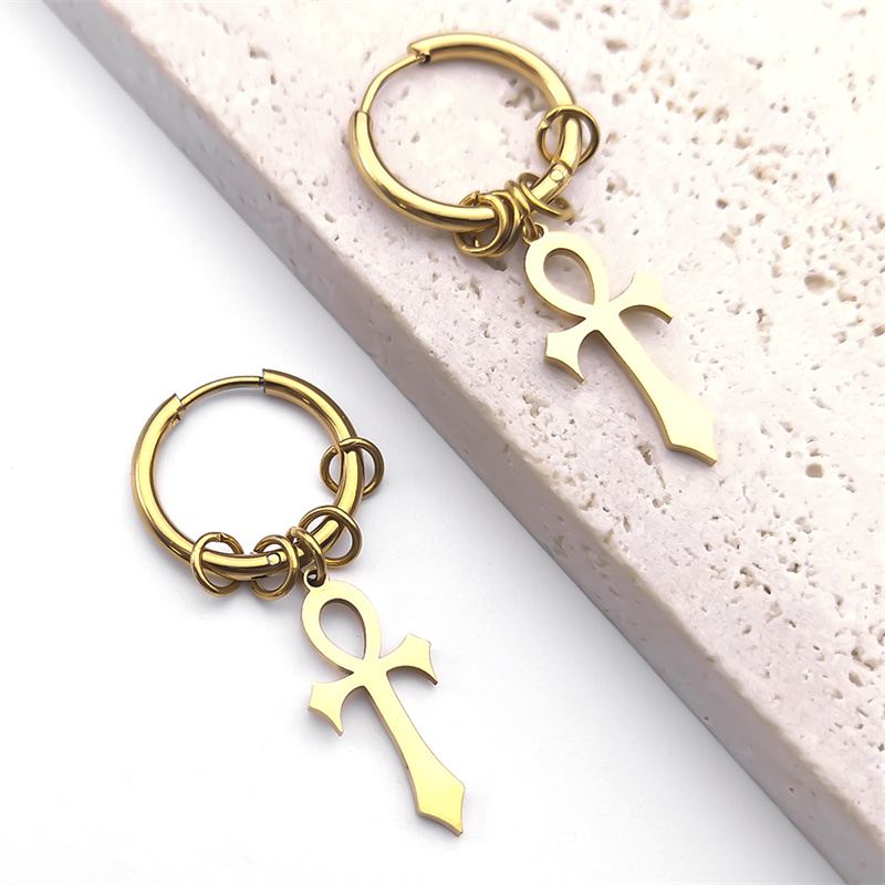 Egypte Ankh Kruis Hoepel Drop  - Women Accessories Egypt recensie en prijs